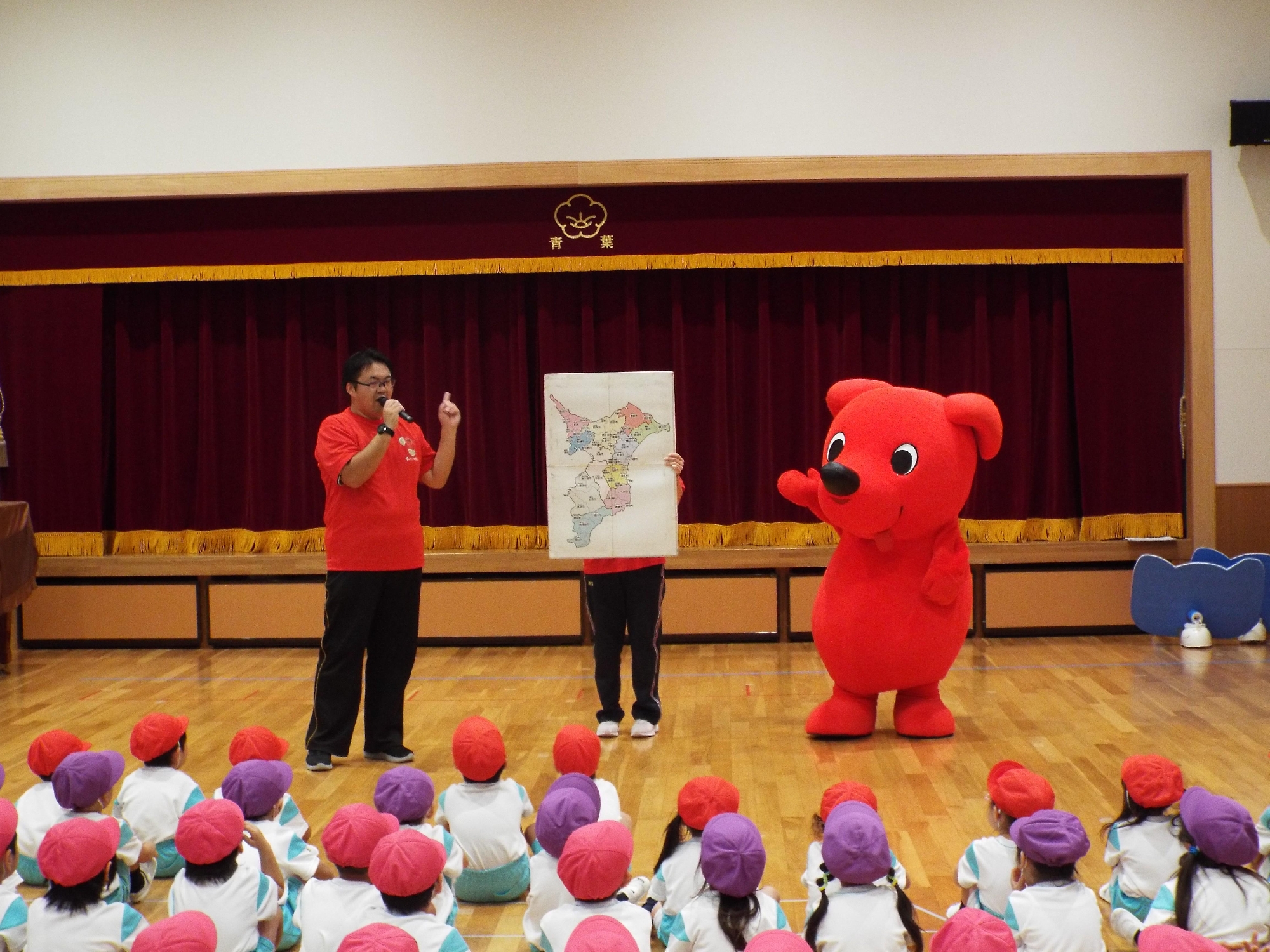 令和７年９月５日（金） チーバ君来園